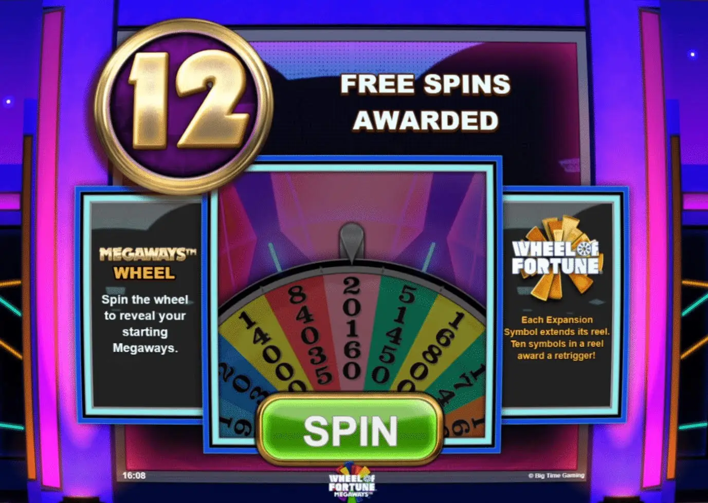 Wheel of Fortune Megaways Slot Review pic 3